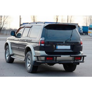 Rear Guard AK-Special Black (Stainless Steel) Mitsubishi Pajero Sport 1996-2007 photo 2