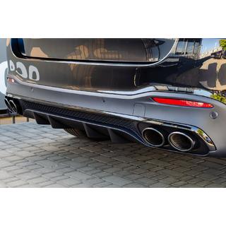 Rear diffuser with exhaust tips GLE53 Black (2023-2026)