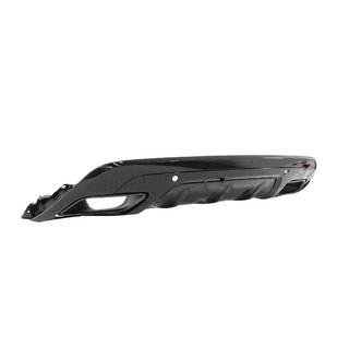 Rear Bumper Diffuser with Tips Black photo 3