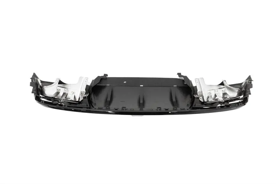 Range Rover Velar 2017- Rear Bumper Diffuser with Tips Black Photo 4
