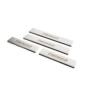 Carmos Stainless Steel Door Sill Protectors photo 2