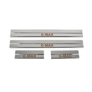 Door Sill Covers (4 pcs, Stainless Steel)
