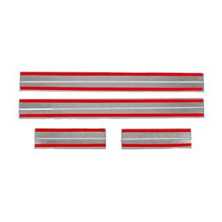 Door Sill Covers (4 pcs, Stainless Steel) Ford C-Max 2004-2010 photo 4