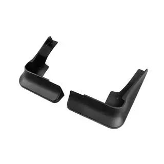 Premium Front Mud Flaps (for vehicles with side skirts) Mercedes GLC X253 2015-2022 photo 2