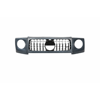 Grille with headlight bezels BRB 2018-style (for cars with installed restyling kit) Mercedes G сlass W463 1990-2018