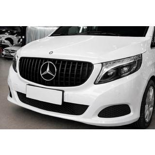 GT Panamericana Black front grille (2019-2023 for V-class) Mercedes Vito/V-class W447 2014-