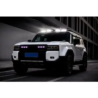 Windshield visor with LED (White) photo 3