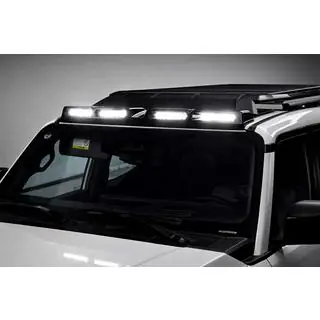Windshield visor with LED (White) photo 1