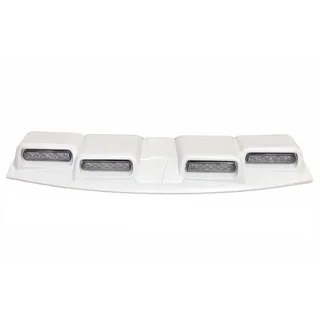 Windshield visor with LED (White) photo 2