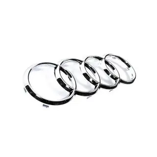 Front Audi Emblem, Chrome (285 x 100 mm) photo 3