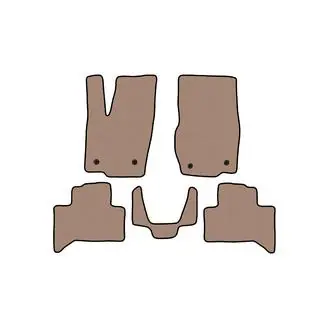 Rubber Floor Mats Carsuit (Beige) photo 1