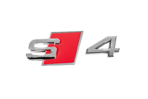 Audi S4 Lettering Emblem photo 1