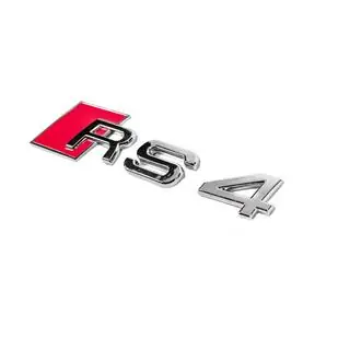 RS4 Lettering Badge photo 2
