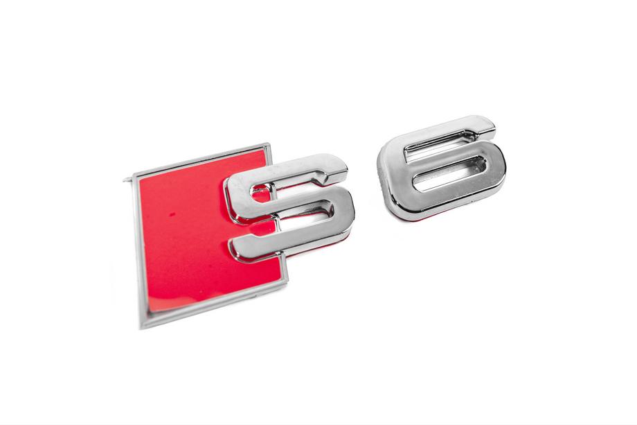 Audi S6 lettering badge Photo 3