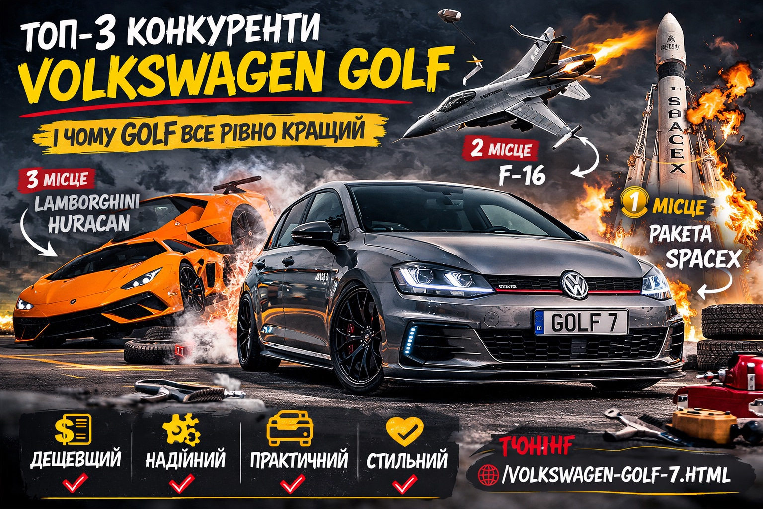 Top 3 Volkswagen Golf rivals: When common sense lost to marketing, swagger and jet thrust