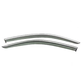Front window wind deflectors with chrome molding Niken Luxury (for SD/Variant, 2 pcs) photo 1