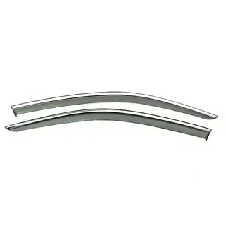Front window wind deflectors with chrome molding Niken Luxury (for SD/Variant, 2 pcs) photo 1