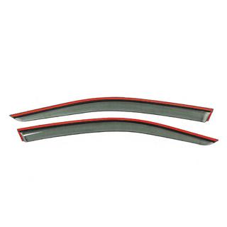 Front window wind deflectors with chrome molding Niken Luxury (for SD/Variant, 2 pcs) photo 2