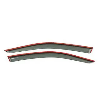 Front window wind deflectors with chrome molding Niken Luxury (for SD/Variant, 2 pcs) photo 2