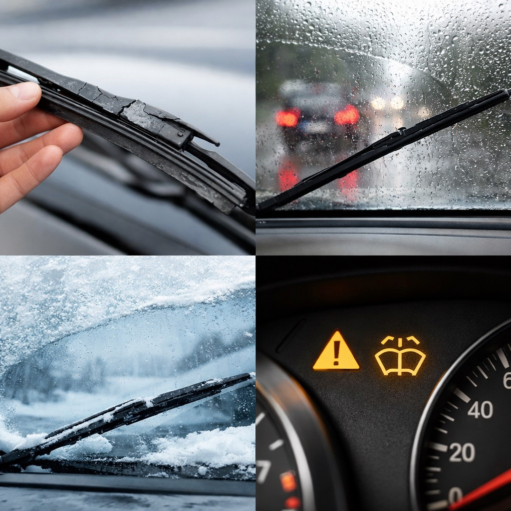 When should you replace your car’s windshield wipers?
