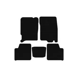 Rubber Floor Mats Carsuit (Black)