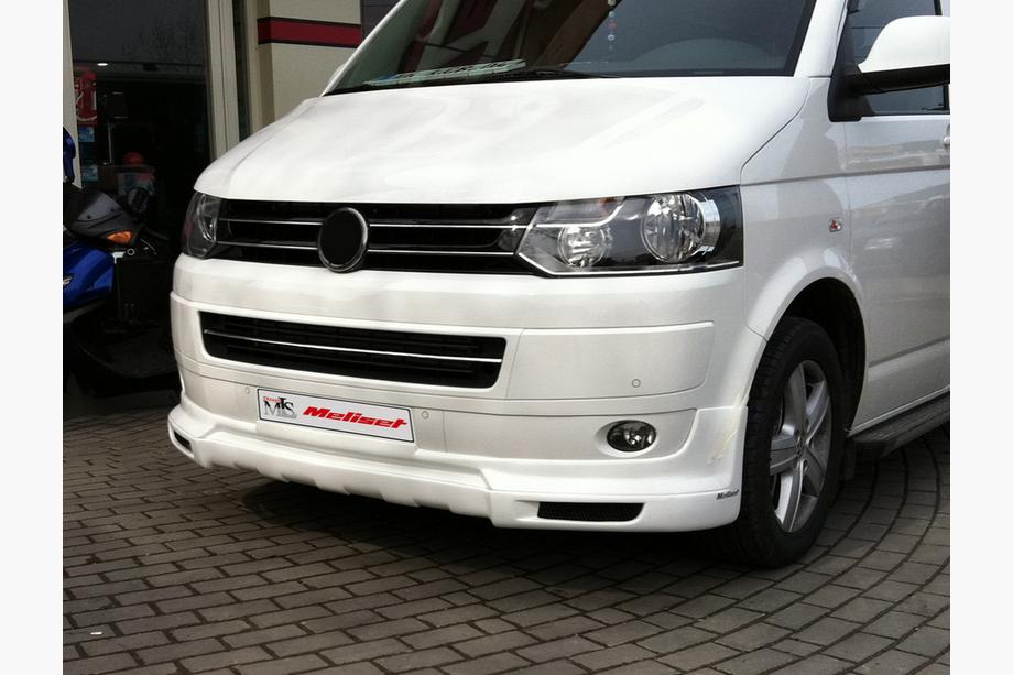 Volkswagen T5 2010-2015 Front bumper lip Sport 2 (primed for painting) Photo 2