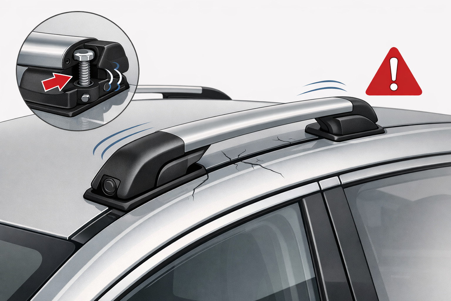 Why roof rails start to wobble and when it becomes dangerous