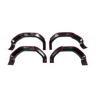 EuroCap Fender Flares (Gloss Black, ABS) Renault Duster 2024- photo 4