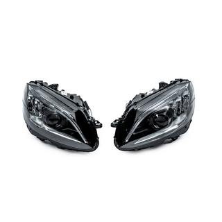 Front full LED headlights (for halogen, 2 pcs) photo 1