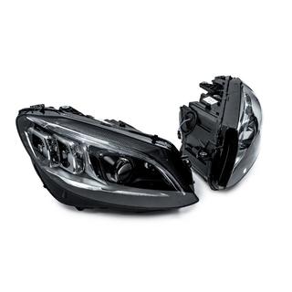 Front full LED headlights (for halogen, 2 pcs) photo 3