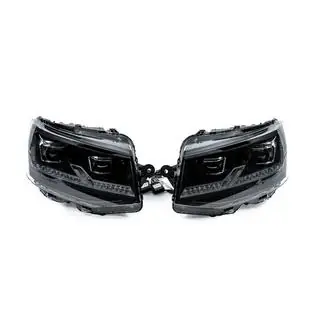 Front headlights with FullLed Black V2 modules (2015-2019, 2 pcs) photo 1