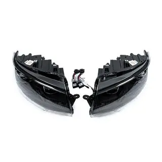 Front headlights with FullLed Black V2 modules (2015-2019, 2 pcs) photo 2