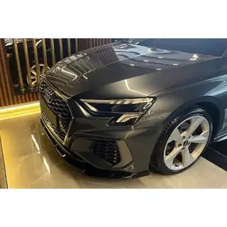 Front lip spoiler EuroCap (for S-line, 2020-2024, ABS) Audi A3 2020- photo 3
