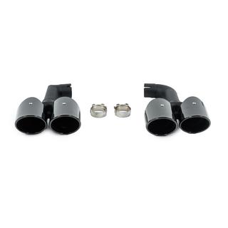 Black exhaust tips in X3M F97 style (V2) BMW X3 G01 2018- photo 1