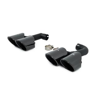 Black exhaust tips in X3M F97 style (V2) BMW X3 G01 2018- photo 3