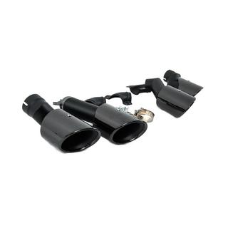 V2 Black exhaust tips in X6M F96 style BMW X6 G06 2019–2027 photo 4