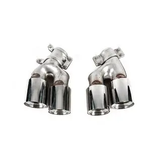 Exhaust tips M6 Silver (2 pcs) photo 3