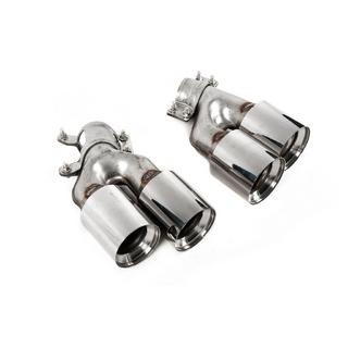 Exhaust tips M6 Silver (2 pcs) BMW 6 Series G32 2017- photo 4