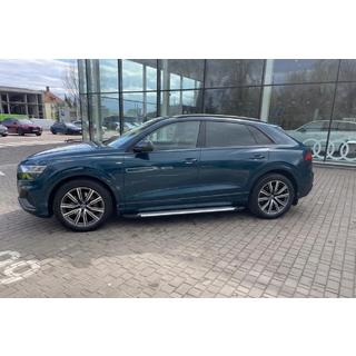 Allmond Grey side steps (2 pcs, aluminum) Audi Q8 2018- photo 1