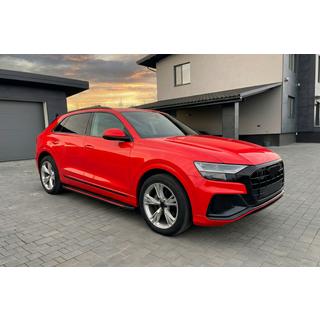 Side steps Maya Red (2 pcs, Aluminum) Audi Q8 2018- photo 3