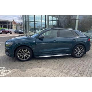 Side steps Line (2 pcs, aluminum) Audi Q8 2018- photo 1