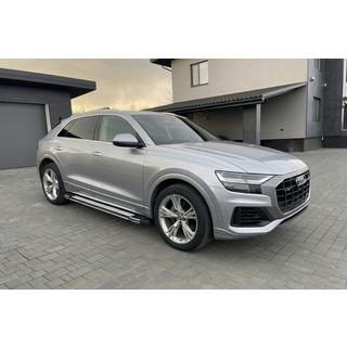 Rainbow Side Steps (2 pcs, Aluminum) Audi Q8 2018- photo 1
