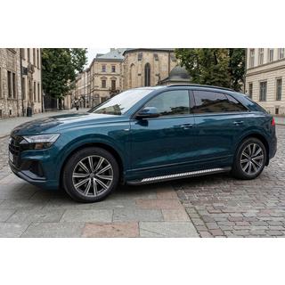 Side Steps Vision New Black (2 pcs, Aluminum) Audi Q8 2018- photo 1