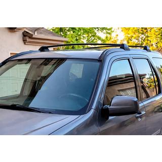 Lockable OEM cross bars for factory mounting points (2 pcs) Honda CRV 2001-2006 photo 2