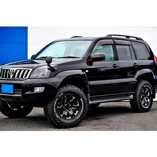 Side steps HARMS (2 pcs) Toyota Land Cruiser Prado 120 2002-2009 photo 2