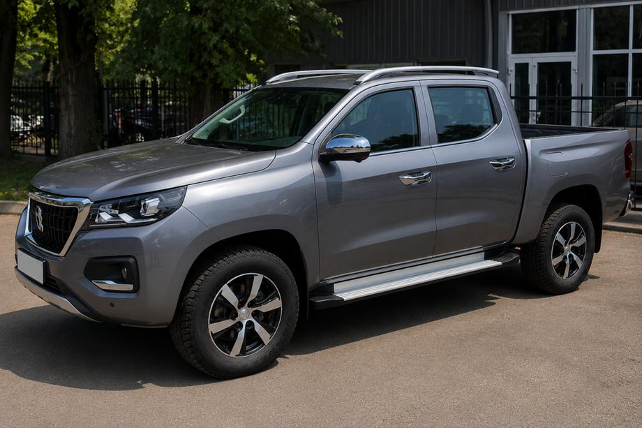 Ford Ranger 2011–2022 OEM Gray Roof Rails (Aluminum) Photo 1