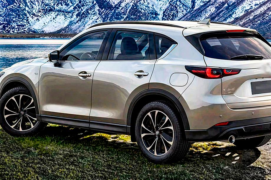 Mazda CX-5 2017–2025 Integrated OEM roof rails (Aluminum, bolt-on installation) Photo 10