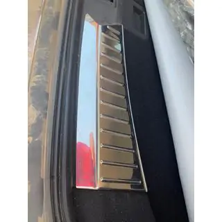 Trunk sill protector 2013-2016 (2 pcs, stainless steel) photo 4