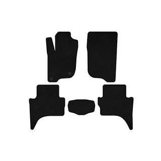 Premium Textile Floor Mats (Short base, black) photo 1
