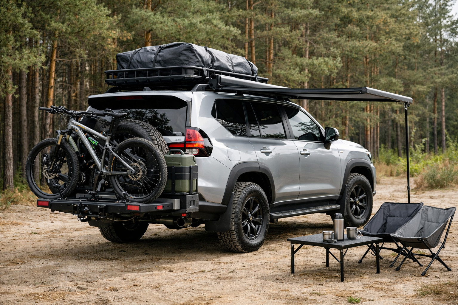What to add to the Toyota Land Cruiser Prado 250 for family use